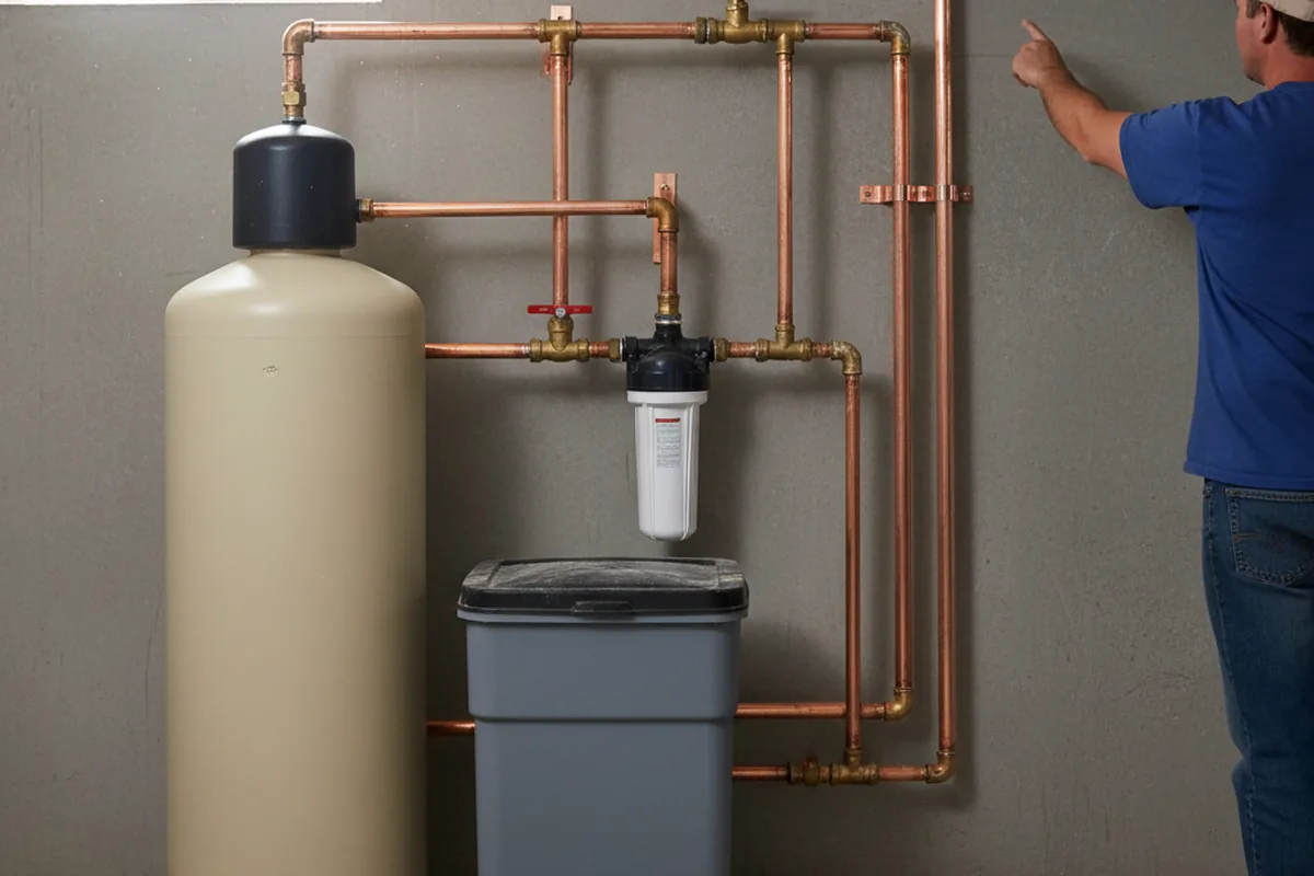 Whole-house water treatment system installed in Newburgh